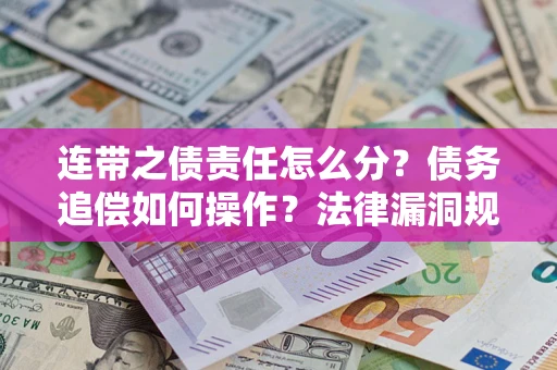 武汉连带之债责任怎么分？债务追偿如何操作？法律漏洞规避指南