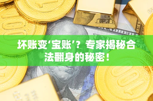 武汉坏账变‘宝账’？专家揭秘合法翻身的秘密！