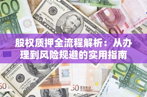 武汉股权质押全流程解析：从办理到风险规避的实用指南