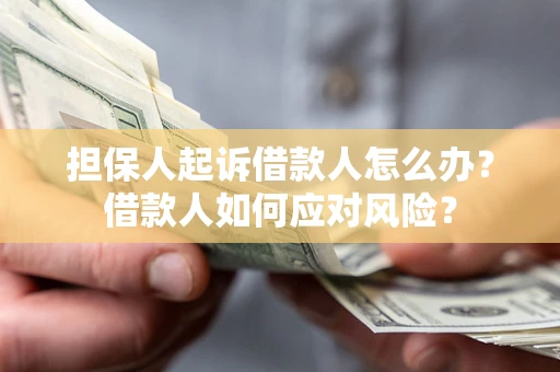 武汉担保人起诉借款人怎么办？借款人如何应对风险？