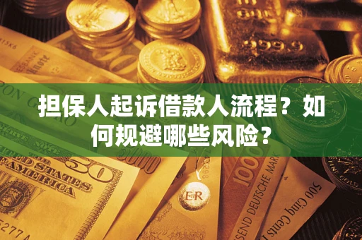 武汉担保人起诉借款人流程？如何规避哪些风险？