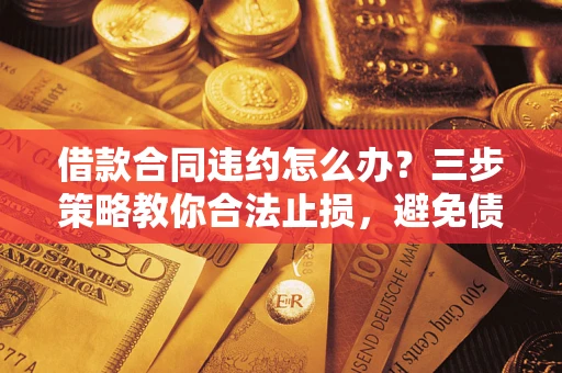 武汉借款合同违约怎么办？三步策略教你合法止损，避免债务危机升级