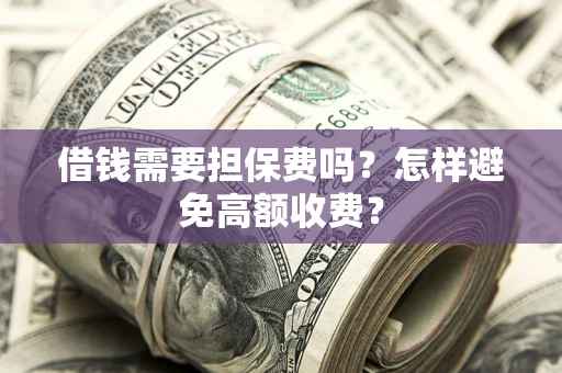 武汉借钱需要担保费吗？怎样避免高额收费？