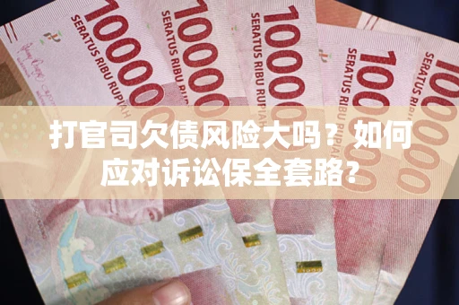 武汉打官司欠债风险大吗？如何应对诉讼保全套路？